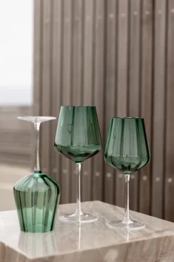 Discount Specktrum Meadow Stemware - Green Red wine