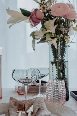 Clearance Specktrum Meadow Stemware - Grey Cocktail glass