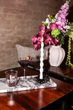 Clearance Specktrum Meadow Stemware - Plum Martini glass