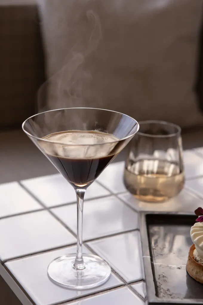 Specktrum Meadow Stemware - Topaz Martini glass