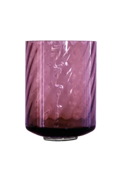 Sale Specktrum Meadow Swirl Cylinder vase (w. foot) - Plum