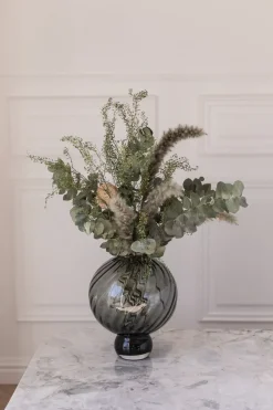 New Specktrum Meadow Swirl Vase - Grey Medium