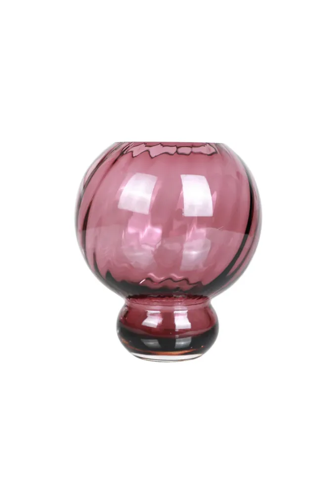 Specktrum Meadow Swirl Vase - Plum Small