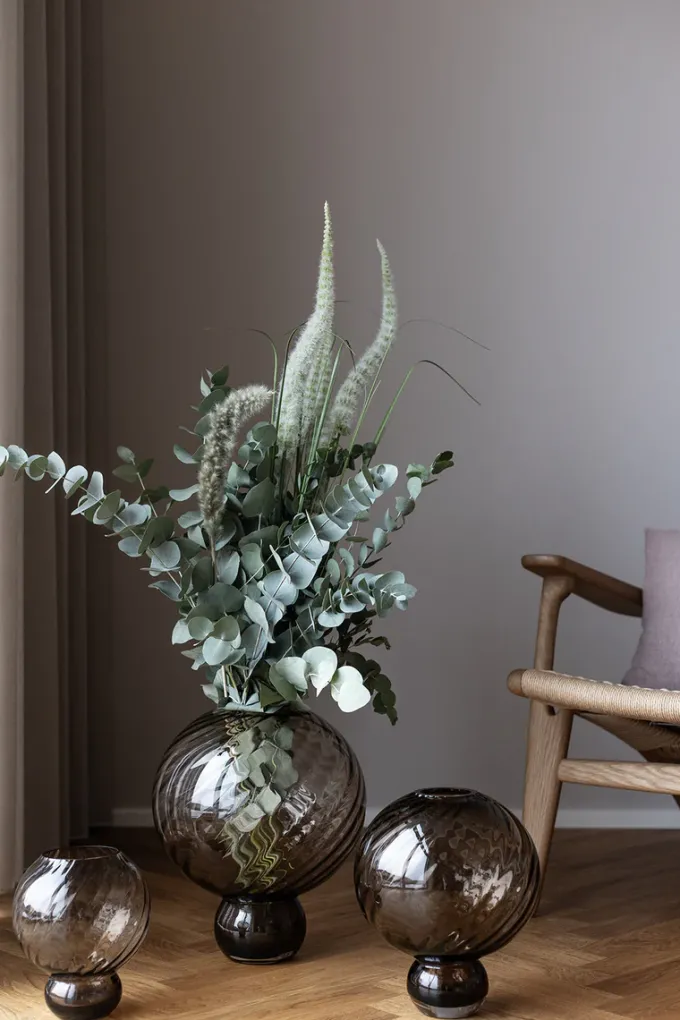 New Specktrum Meadow Swirl Vase - Topaz Large