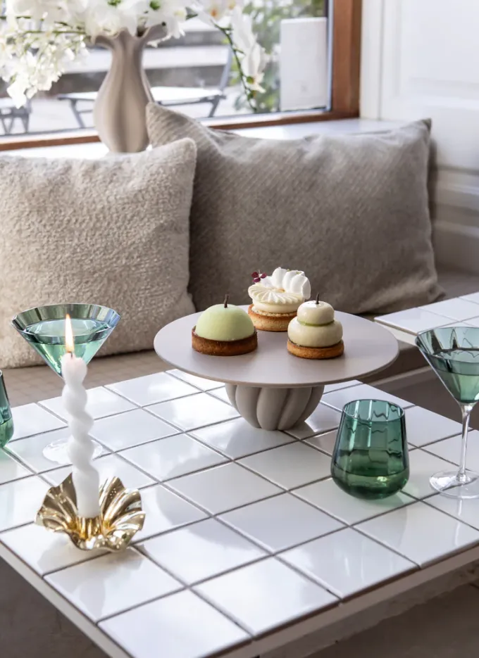 Online Specktrum Nellie Cake Stand - Sand