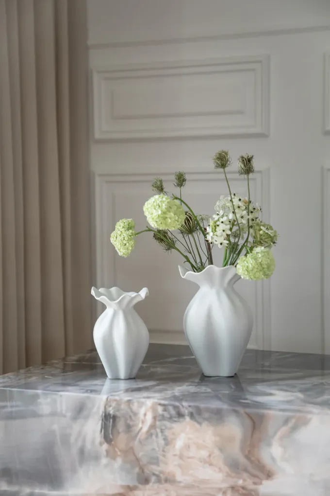 Clearance Specktrum Nellie Vase - Off White Medium
