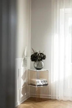 Outlet Specktrum Sadie Vase - Line - Grey Medium
