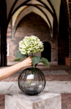Outlet Specktrum Sadie Vase - Line - Grey Medium