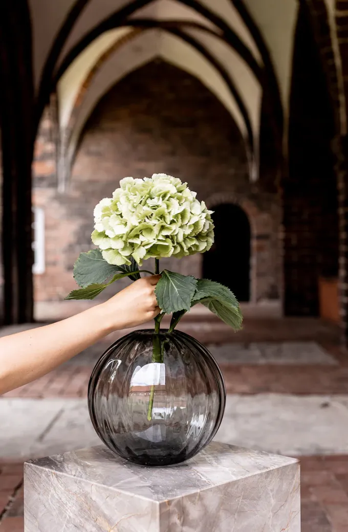 Outlet Specktrum Sadie Vase - Line - Grey Medium