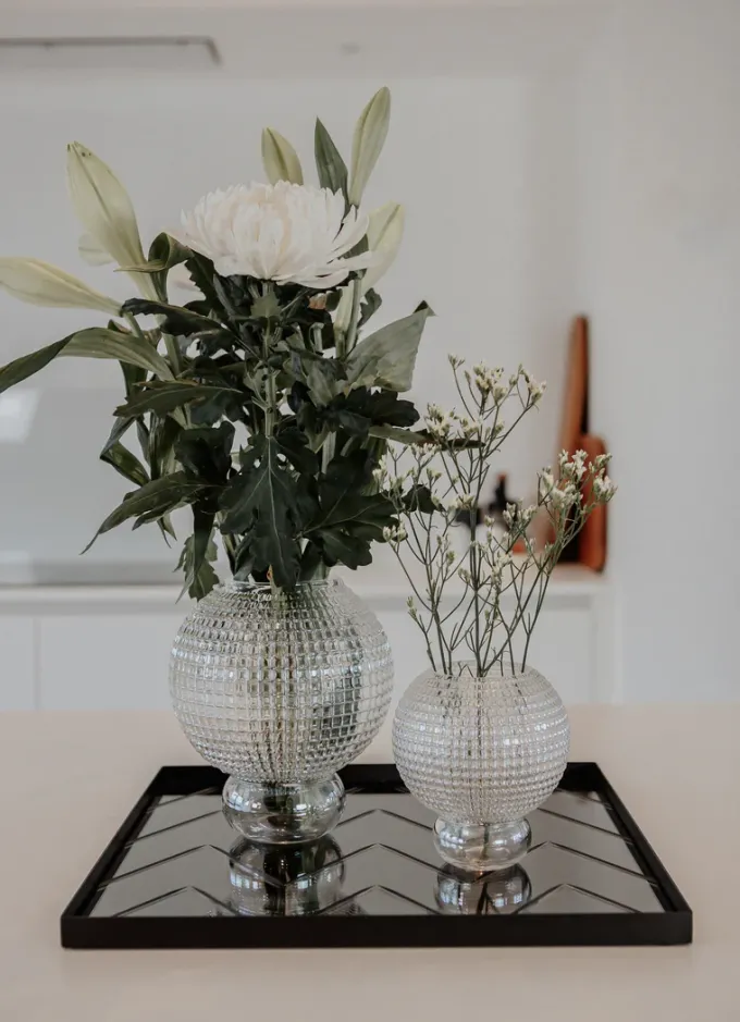 Clearance Specktrum Savanna Vase - Clear Small