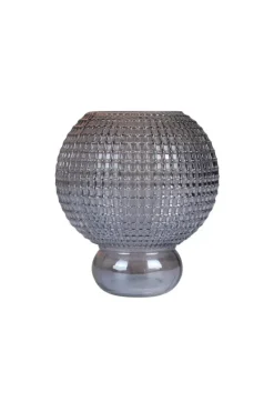 Discount Specktrum Savanna Vase - Grey Small