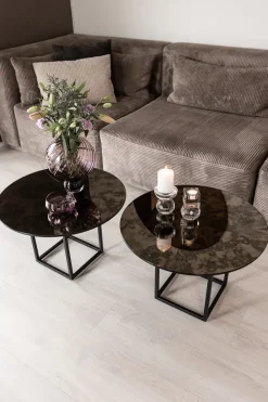Hot Specktrum Shade Coffee Table - Black/Brown Small