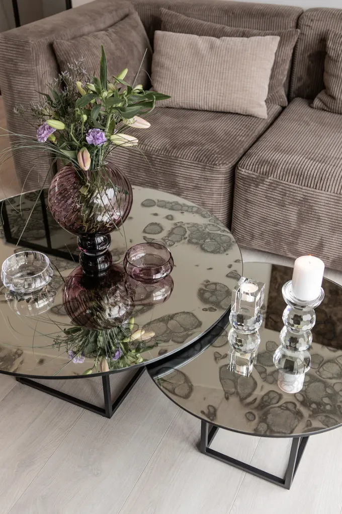Best Specktrum Shade Coffee Table - Silver Antique Small