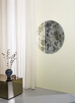 Discount Specktrum Shade Mirror - Silver Antique Round