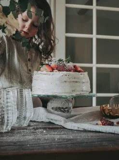 Sale Specktrum Shadow Cake Stand - Clear