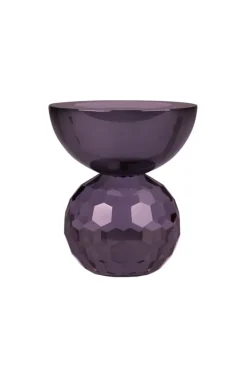 Outlet Specktrum Shadow Square Candle Holder - Black/Purple