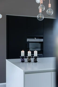 Outlet Specktrum Shadow Square Candle Holder - Black/Purple