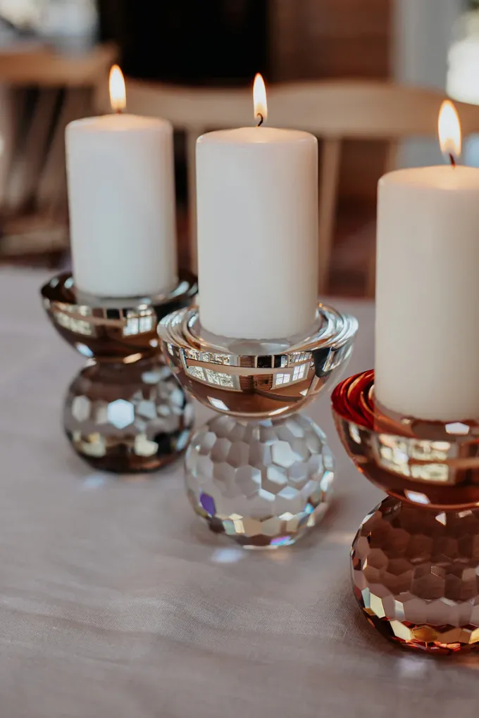 Best Specktrum Shadow Square Candle Holder - Rose