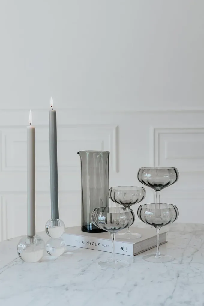 Online Specktrum Simplicity Carafe - Grey Cylinder