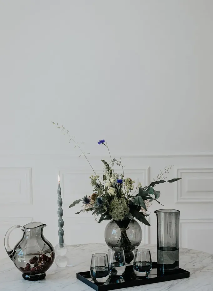 Online Specktrum Simplicity Carafe - Grey Cylinder