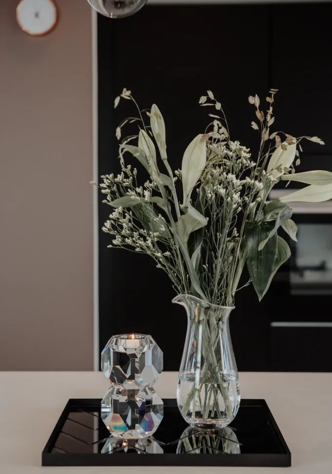 Sale Specktrum Sky T-Light Candle Holder - Clear Stacked