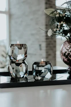 Sale Specktrum Storm T-Light Candle Holder - Grey Single