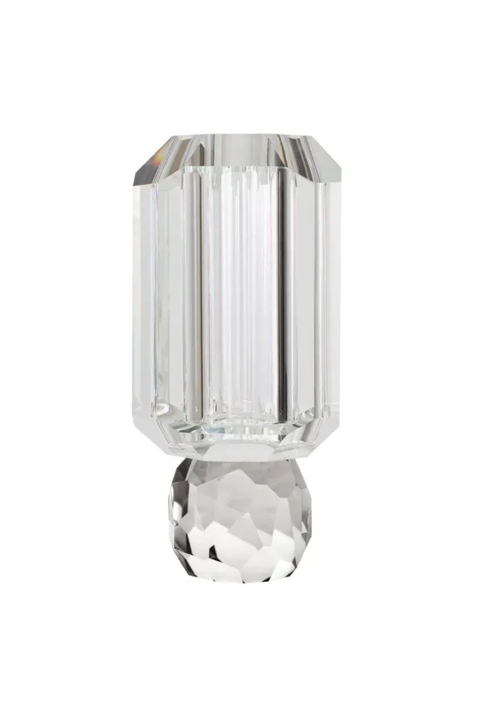 Clearance Specktrum Storm vase - Clear