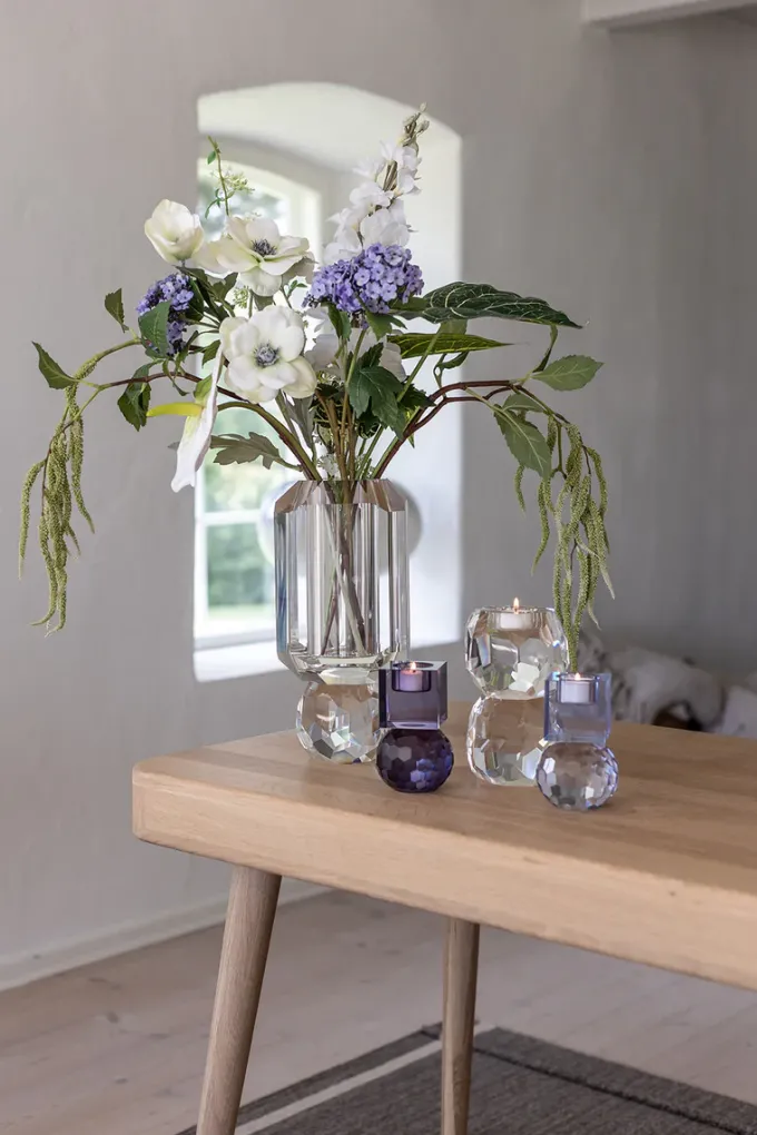 Clearance Specktrum Storm vase - Clear