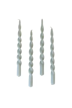 Sale Specktrum The Curly Candle Collection - Packed with 4 Pieces per box - Essential Emerald Fully Curled