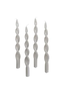 Best Specktrum The Curly Candle Collection - Packed with 4 Pieces per box - Thunder Grey Fully Curled