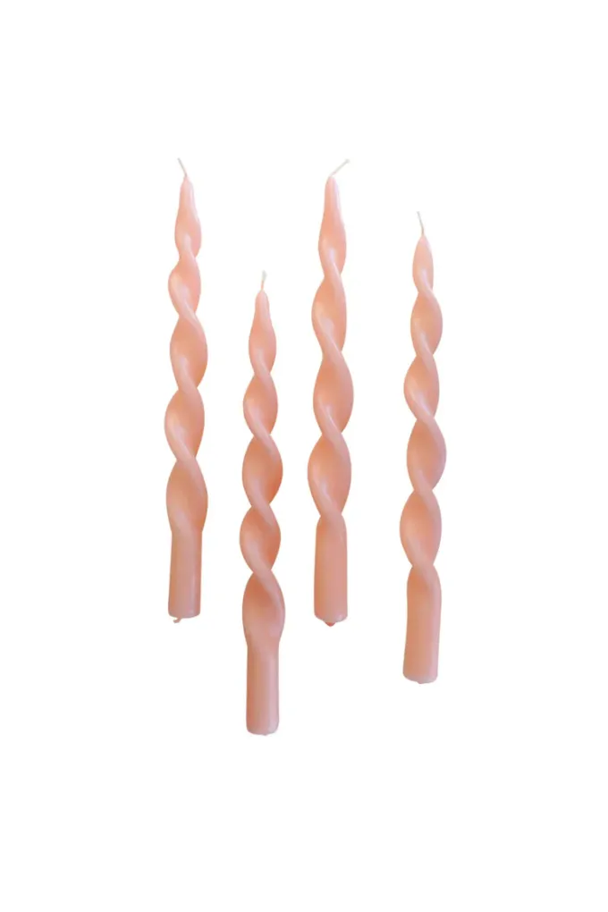 Clearance Specktrum The Curly Candle Collection - Packed with 4 Pieces per box - Canyon Candy Fully Curled