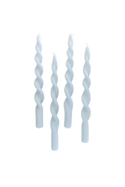 Hot Specktrum The Curly Candle Collection - Packed with 4 Pieces per box - Mighty Blue Fully Curled