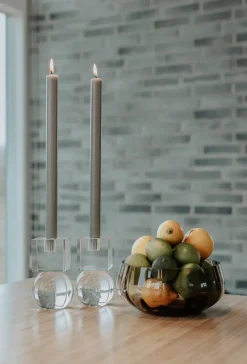 Online Specktrum The Extravagant Candle - Nordic Swan Ecolabel - 8 Pieces - Thunder Grey