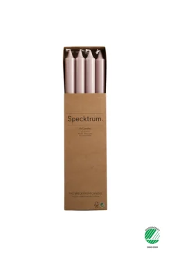 New Specktrum The Extravagant Candle - Nordic Swan Ecolabel - 8 Pieces - Blossom Blush