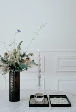 Discount Specktrum The Glossy Candle Collection - Packed with 4 pieces per box - Thunder Grey Fully Curled