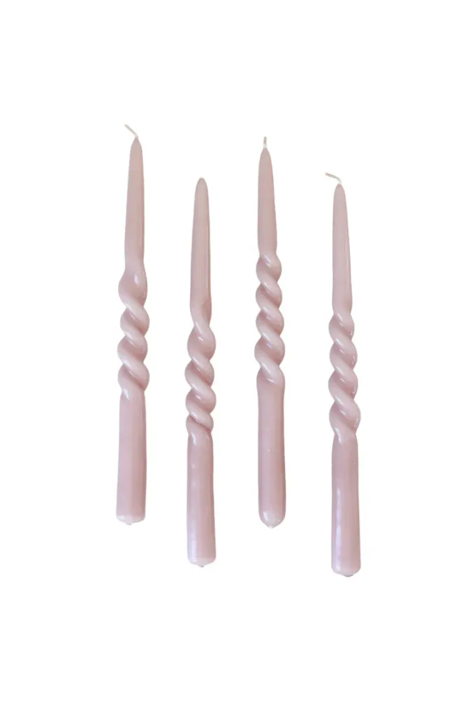 New Specktrum The Glossy Candle Collection - Packed with 4 pieces per box - Blossom Blush Middle Curled