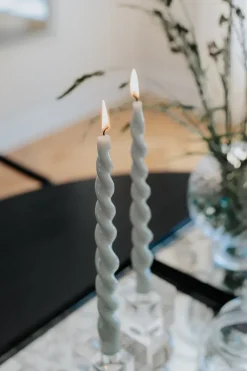Best Specktrum The Glossy Candle Collection - Packed with 4 pieces per box - Essential Emerald Fully Curled