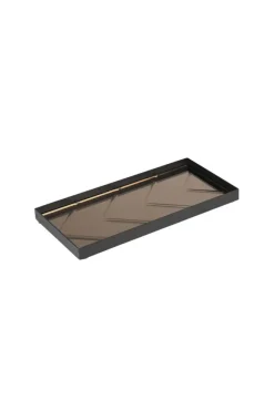 Clearance Specktrum The Herringbone Tray - Bronze Small