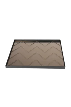 Best Specktrum The Herringbone Tray - Bronze Square