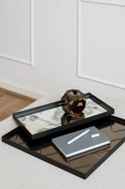 Best Specktrum The Herringbone Tray - Bronze Square