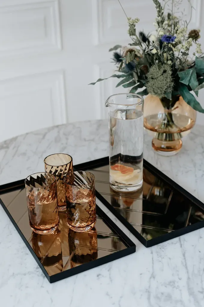 New Specktrum The Herringbone Tray - Bronze Medium