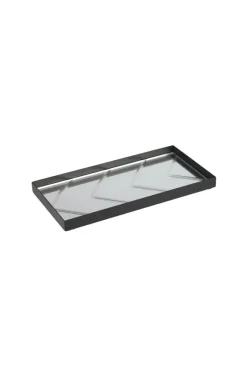 Clearance Specktrum The Herringbone Tray - Clear Small