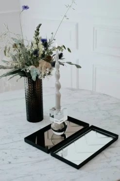 Clearance Specktrum The Herringbone Tray - Clear Small
