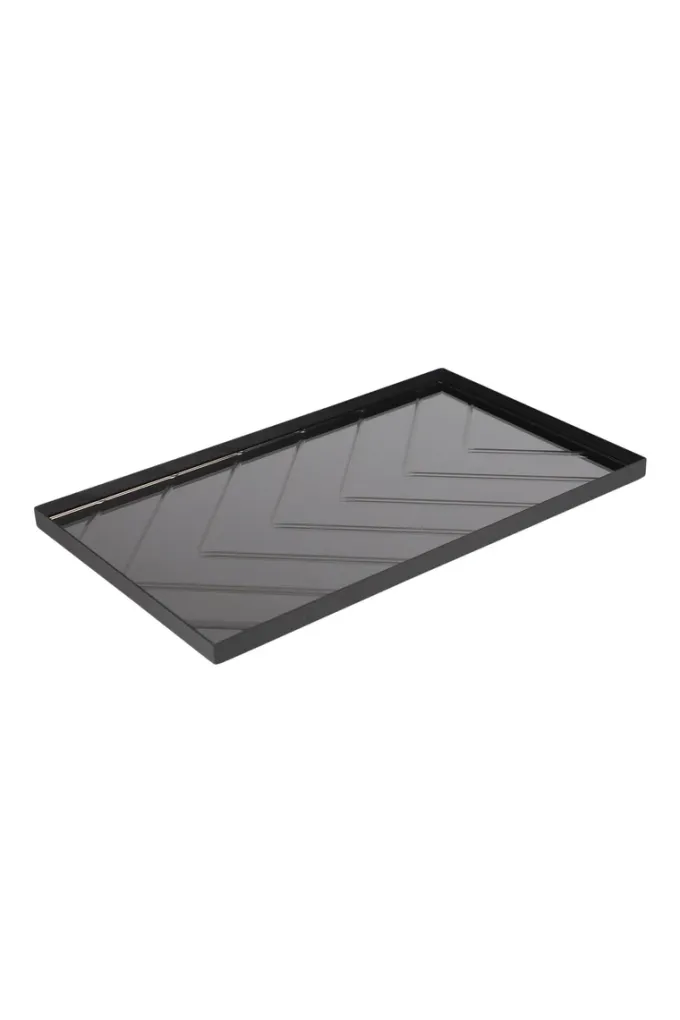 Discount Specktrum The Herringbone Tray - Grey Large