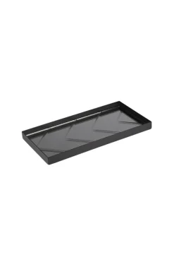 Sale Specktrum The Herringbone Tray - Grey Small