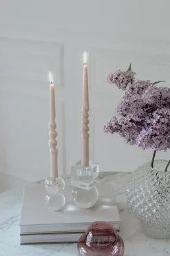 Online Specktrum The Pearl Candle Collection - Packed with 4 Pieces per box - Bloom Pearl Middle Curled
