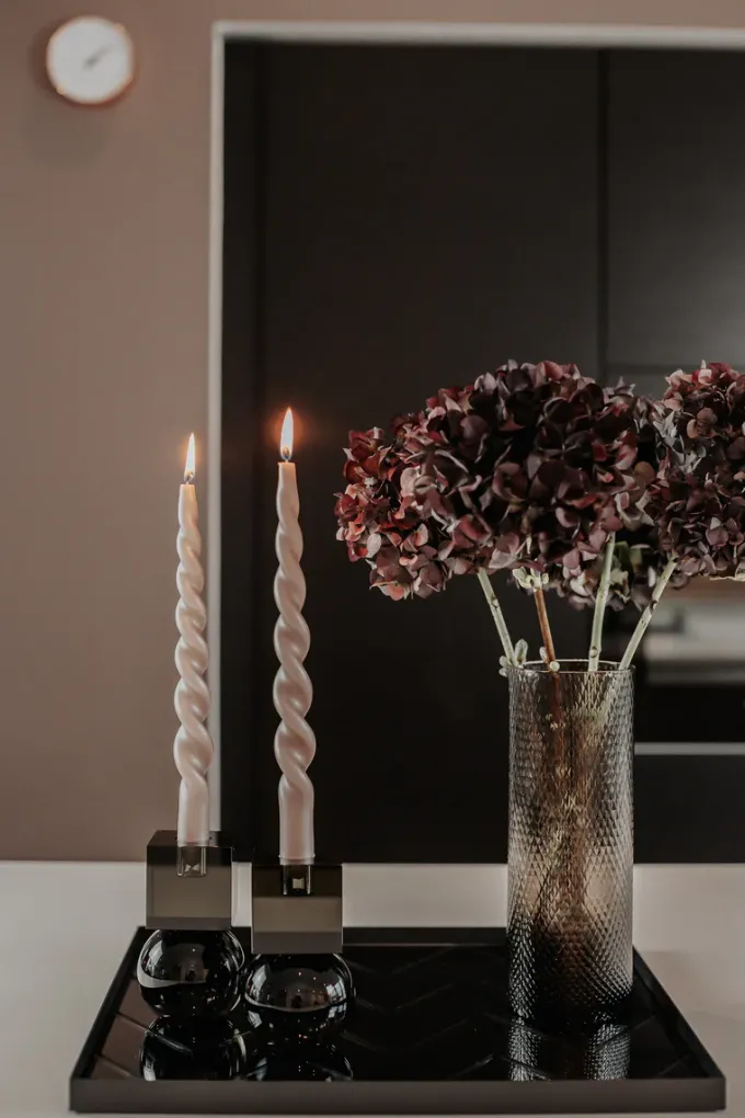 Hot Specktrum The Pearl Candle Collection - Packed with 4 Pieces per box - Bloom Pearl Fully Curled