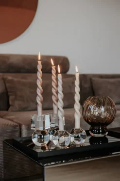 Hot Specktrum The Pearl Candle Collection - Packed with 4 Pieces per box - Bloom Pearl Fully Curled