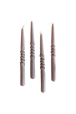 Discount Specktrum The Pearl Candle Collection - Packed with 4 Pieces per box - Major Mahoni Middle Curled