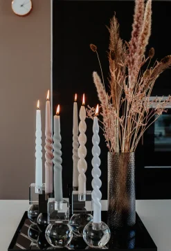Discount Specktrum The Pearl Candle Collection - Packed with 4 Pieces per box - Major Mahoni Middle Curled
